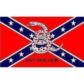 rebel dont tread on me snake flag