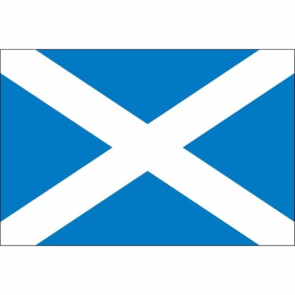 Scotland Flag - Outdoor - St. Andrew's Cross 3 x 5 Nylon Dyed Flag (USA Made)