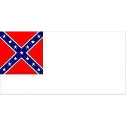 Second National Confederate Flag  5 X 8 ft. Jumbo