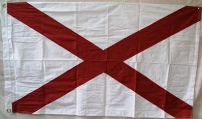 State of Alabama Flag - Cotton 3 x 5 ft.