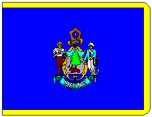 State of Maine Flag 4 X 6 ft. Large