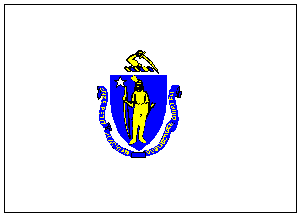 State of Massachusetts Flag 4 X 6 ft. Large