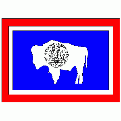 State of Wyoming Flag 4 X 6 ft. Large