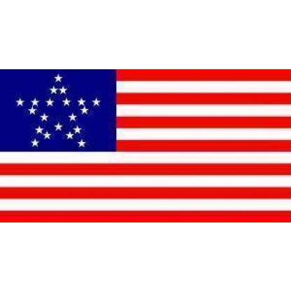 USA 20 Star Flag - Great Star Flag 3 X 5 ft. Standard