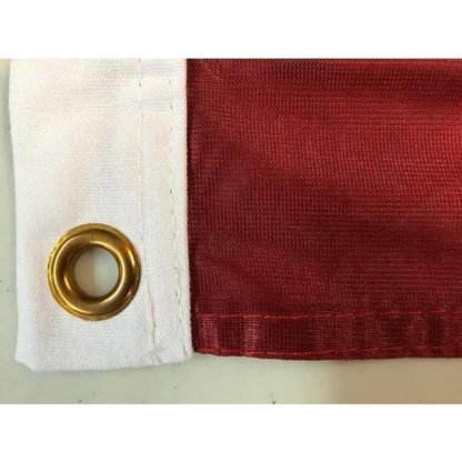 USA Flag Knitted Polyester 3' x 5' - Image 2