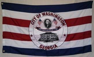 City of Washington Double Nylon Embroidered Flag 3 x 5 ft.