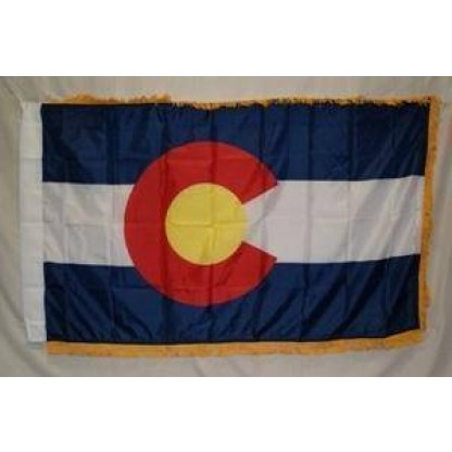 Colorado Flag 3 x 5 ft. Standard with Fringe