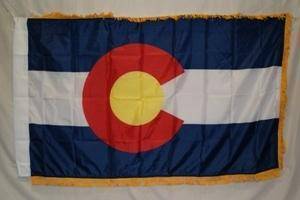 Colorado Flag 3 x 5 ft. Standard with Fringe