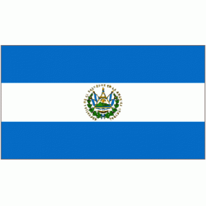 El Salvador Flag 2 X 3 ft. Junior
