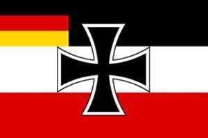 German Jack Flag w/ German Flag In Corner 3 X 5 ft. Standard
