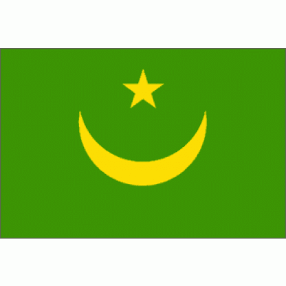 Mauritania Flag 2 X 3 ft. Junior