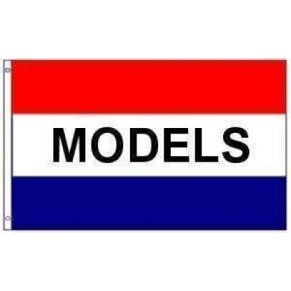 Models Flag (sign flag) 3 X 5 ft. Standard