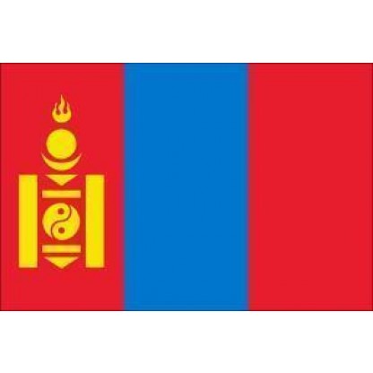 Mongolia Flag 2 X 3 ft. Junior