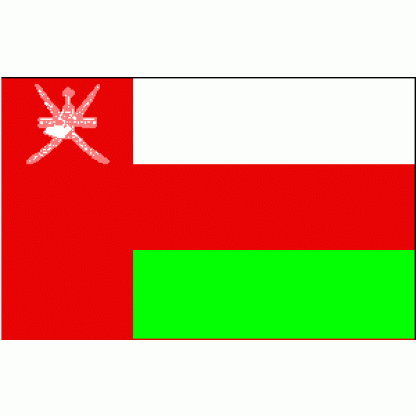 Oman Flag 3 X 5 ft. Standard