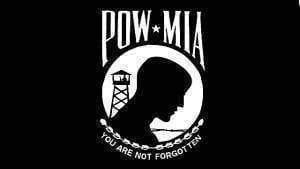 POW/MIA Flag Prisoner of War, Missing in Action Flag 4 X 6 Inch pack of 10