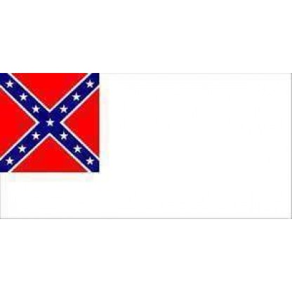 Second (2nd) Confederate Flag 12 X 18 inch with grommets Standard