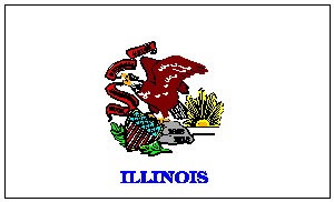 State of Illinois Flag - IL Flags for Sale 2 X 3 ft. Junior