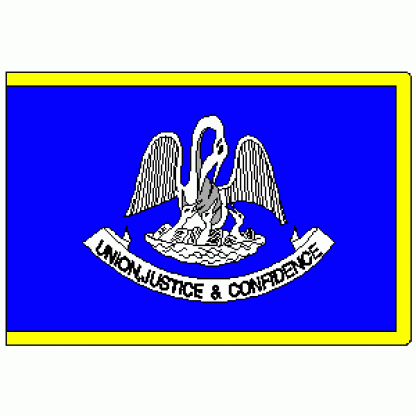 State of Louisiana Flag 4 X 6 ft. Large