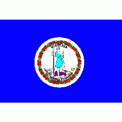 State of Virginia Flag 2 X 3 ft. Junior