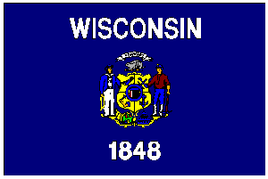 WI Flags - State of Wisconsin Flag 2 X 3 ft. Junior