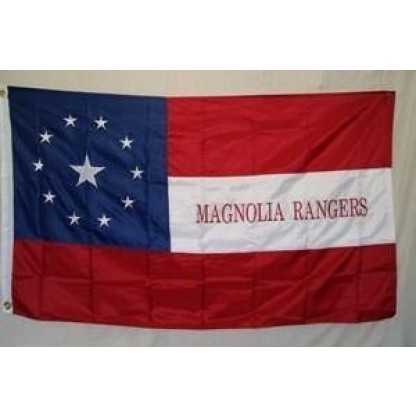 Texas Cavalry Magnolia Rangers Flag Nylon Embroidered 3 x 5 ft.