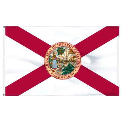 Florida Flag - Outdoor - All Sizes - Nylon Dyed Made in USA