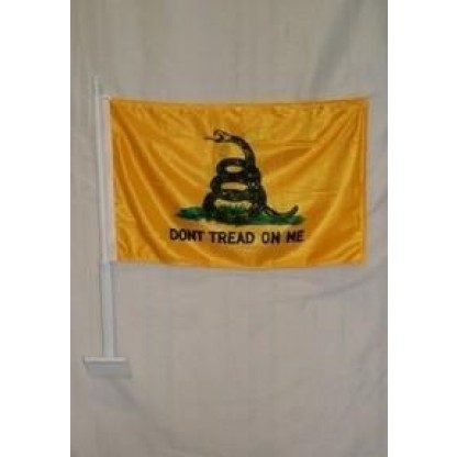 Gadsden Car Flag - (Dont Tread on Me Car Flags for Sale )