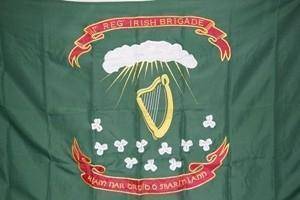 1st Regiment Irish Brigade Flag Double Nylon Embroidered 3 x 5 ft.