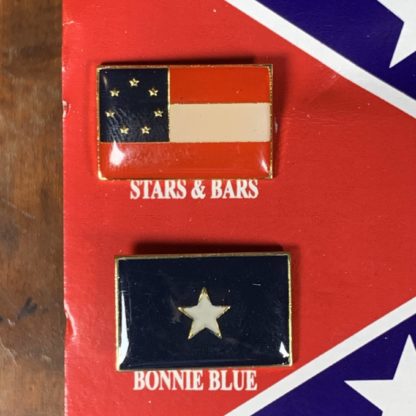 Confederate Flag Lapel Pin - 7 CSA - Collection - Image 2
