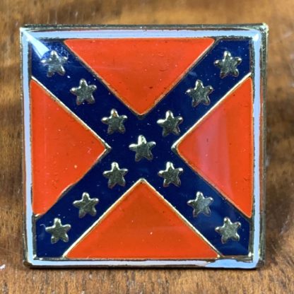 Confederate Flag Lapel Pin - 7 CSA - Collection - Image 5