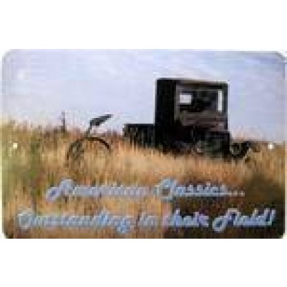 American Classics - Outstanding their Field Parking Sign