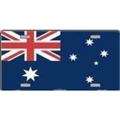 Australia Flag License Plate