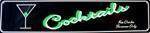 COCKTAILS Street Sign