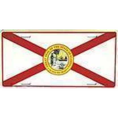 Florida State Flags License Plate