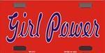 Girl Power Bike Plate