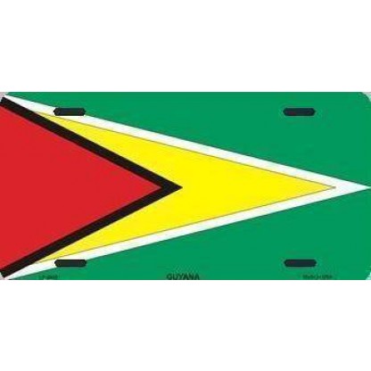 Guyana License Plate