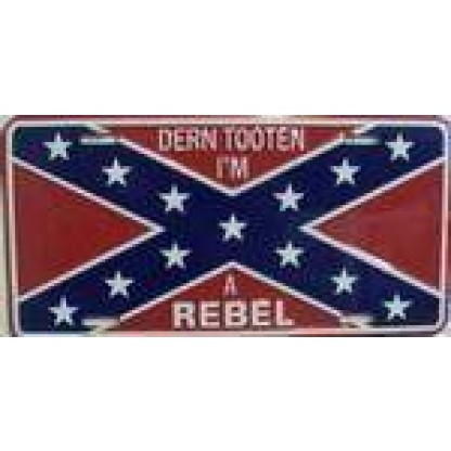 I Love Dixie License Plate