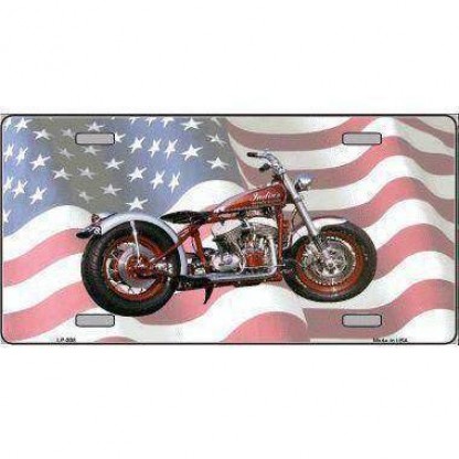 Indian Motorcycle License Plate