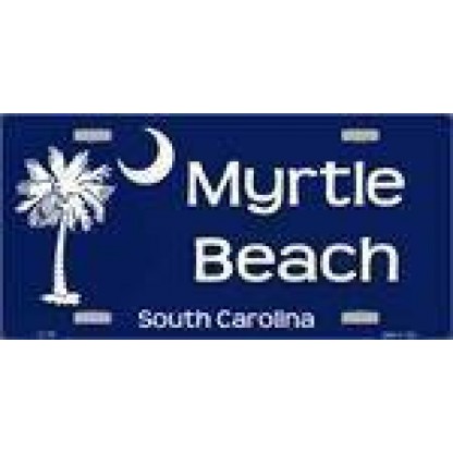 Myrtle Beach License Plate