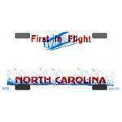 North Carolina State Blank Bike Plates