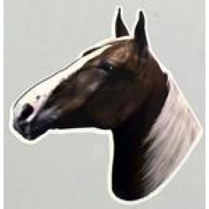 Sorrell Tennessee Walking Horse Full Color Decal