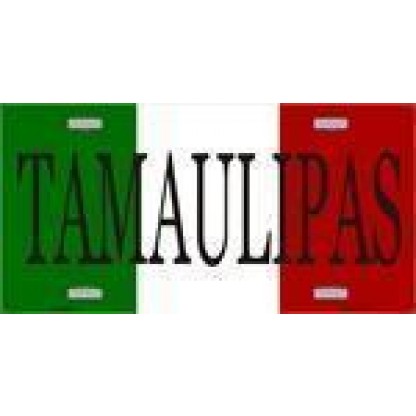 Tamauilpas, Mexico License Plate