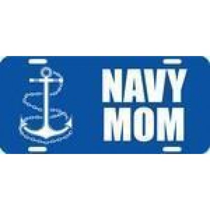 US Navy Mom License Plate