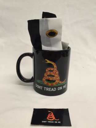 Black Gadsden Mug