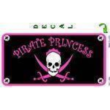 Pirate Princess Decal