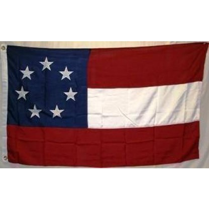 stars and bars flag 5x8 confederate