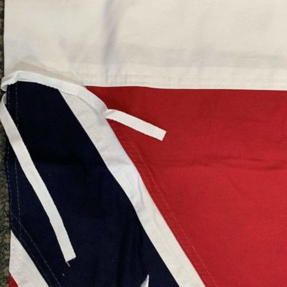Rebel Flag Nylon Embroidered with Sleeve & Ties 3 x 5 ft. - Image 2