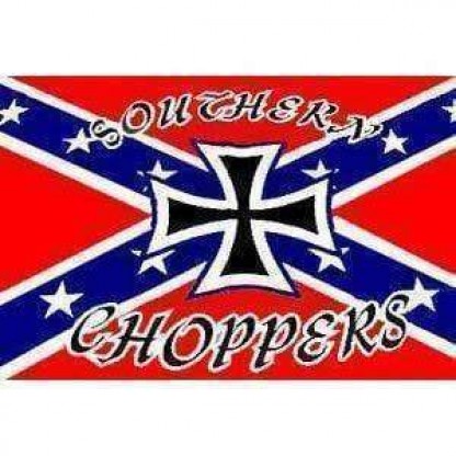 Rebel Southern Choppers Flag 3 X 5 ft. Standard