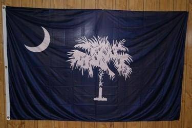 South Carolina Knitted Nylon 5 x 8 Flag