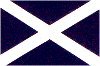 Scotland, St. Andrew's Cross Flag - 3 x 5 Nylon (USA Made)